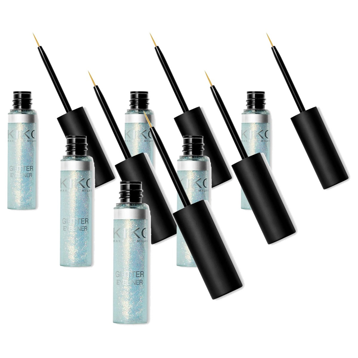 Kiko Milano Glitter Eyeliner 01 - 6-pack