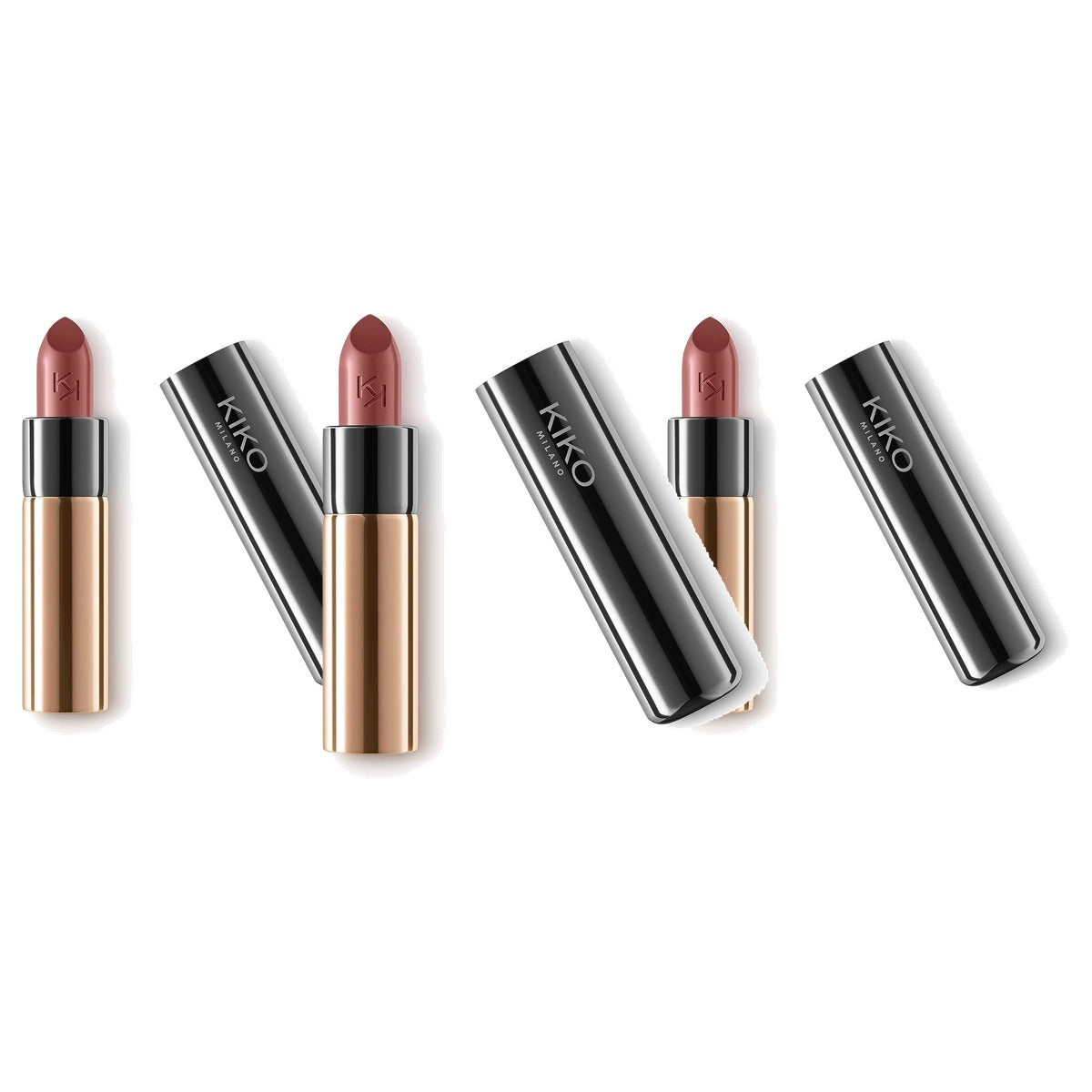 Kiko Milano Gossamer Emotion Crème-Lippenstift 131 Volle Kleur - 3-pack
