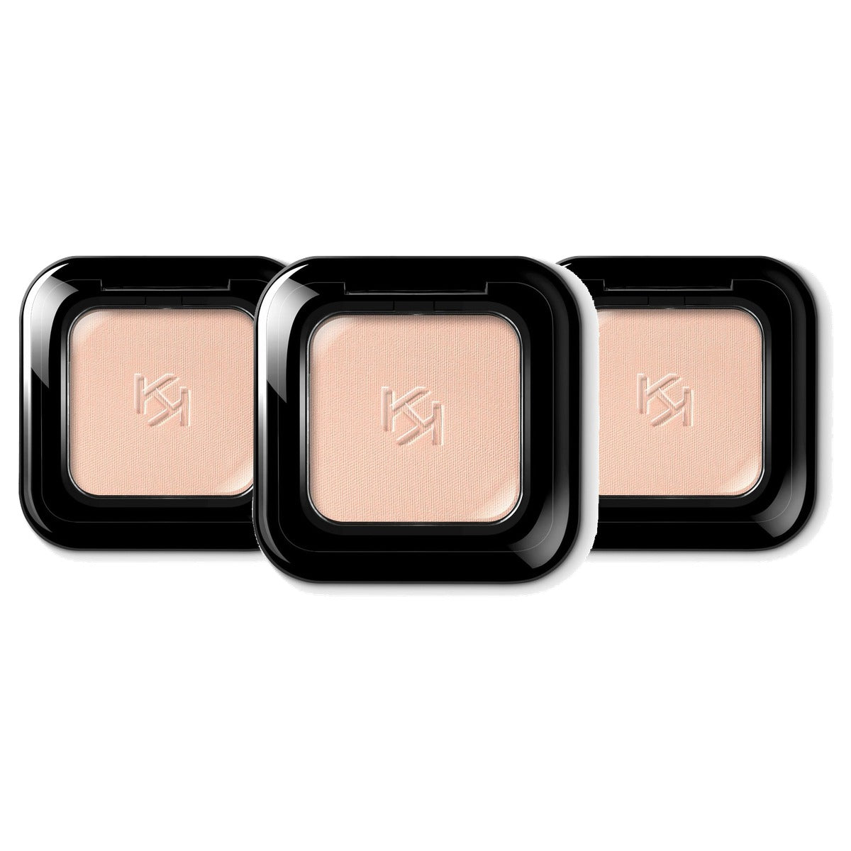 Kiko Milano High Pigment Oogschaduw 19 Mat Neutraal Beige - 3-pack