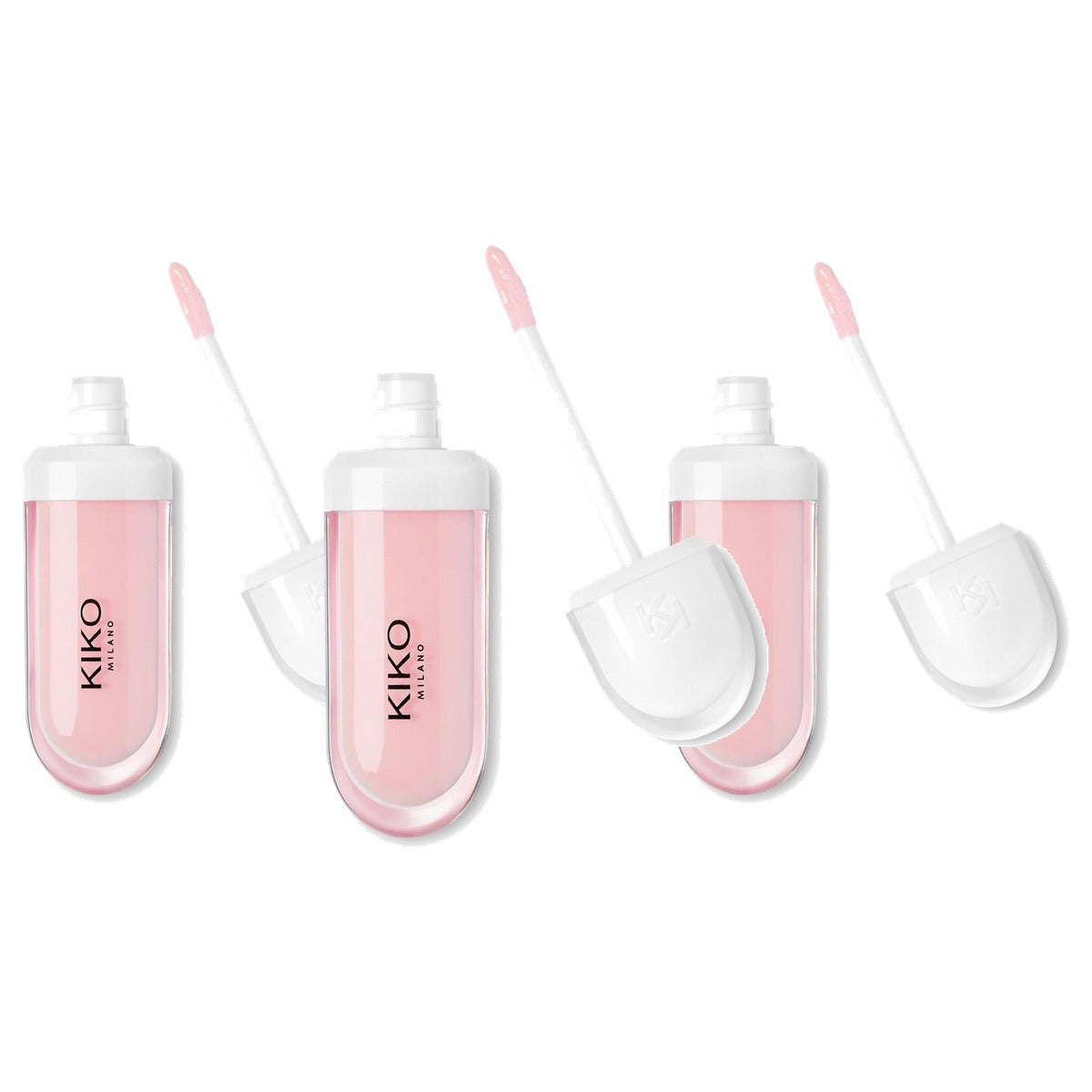 Kiko Milano Lip Volume Tutu Rose Perfectionerende Lippencrème - 3-pack