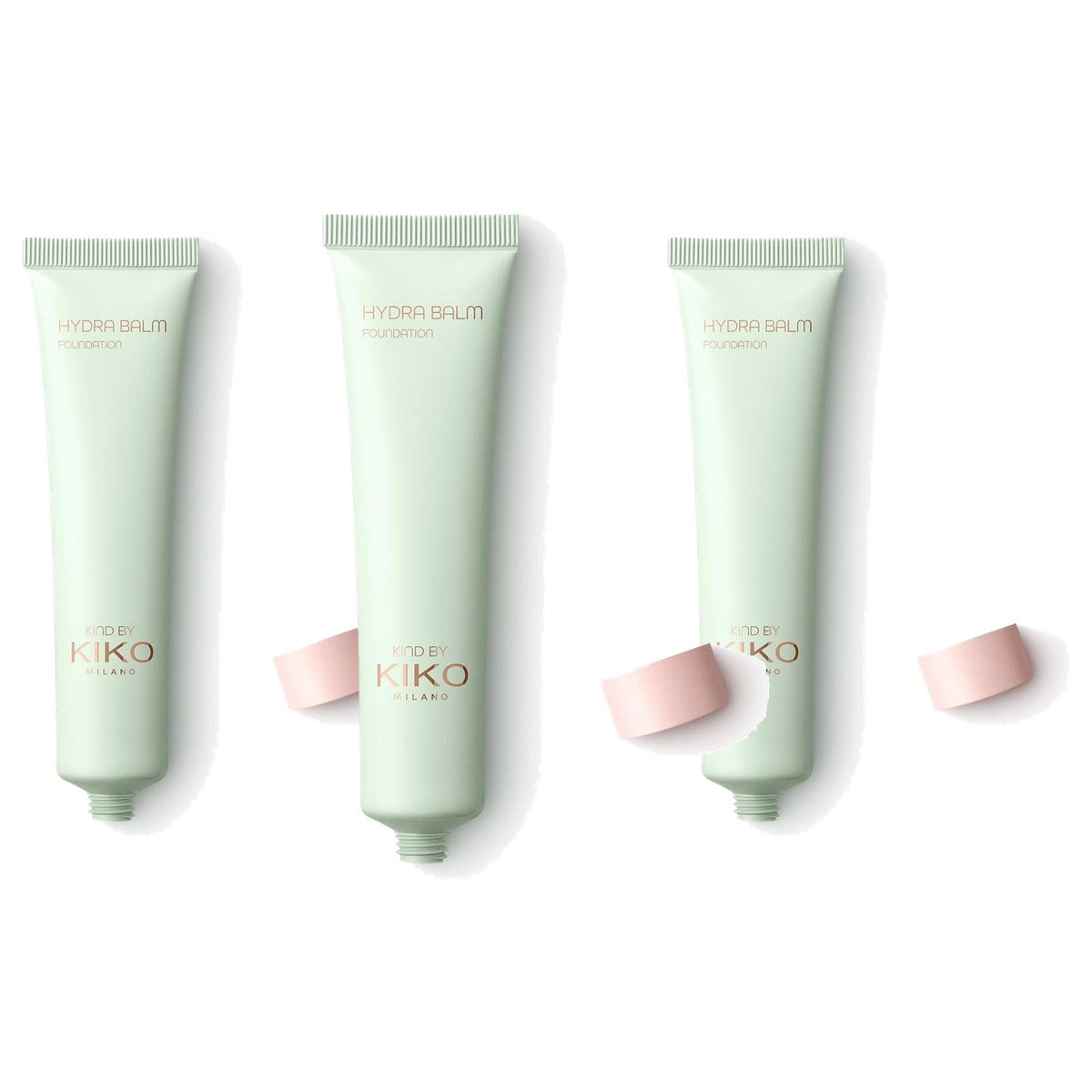 Kiko Milano Kind by Kiko Hydra Balm Foundation 02 Vloeibare Foundation - 3-pack