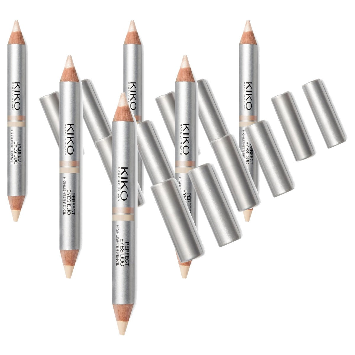 Kiko Milano Perfect Eyes Duo Highlighter Potlood - 6-pack