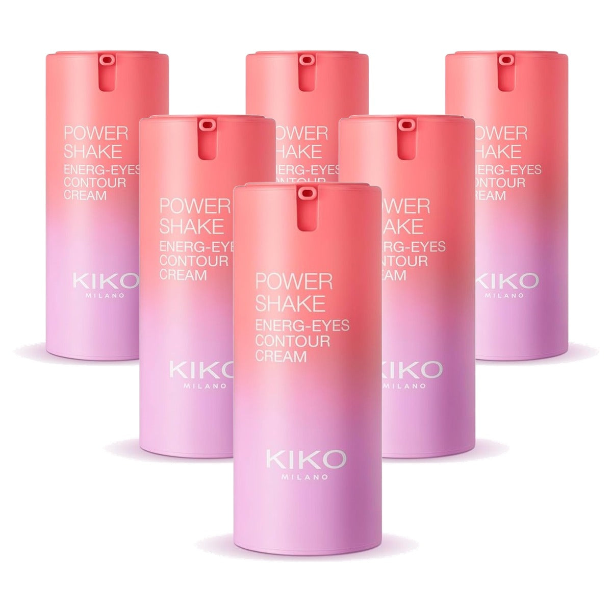 Kiko Milano Power Shake Energ-Eyes Oogcontourcrème - 6-pack