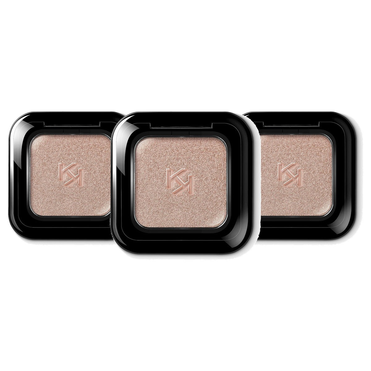 Kiko Milano High Pigment Oogschaduw 22 Sparkling Shell - 3-pack