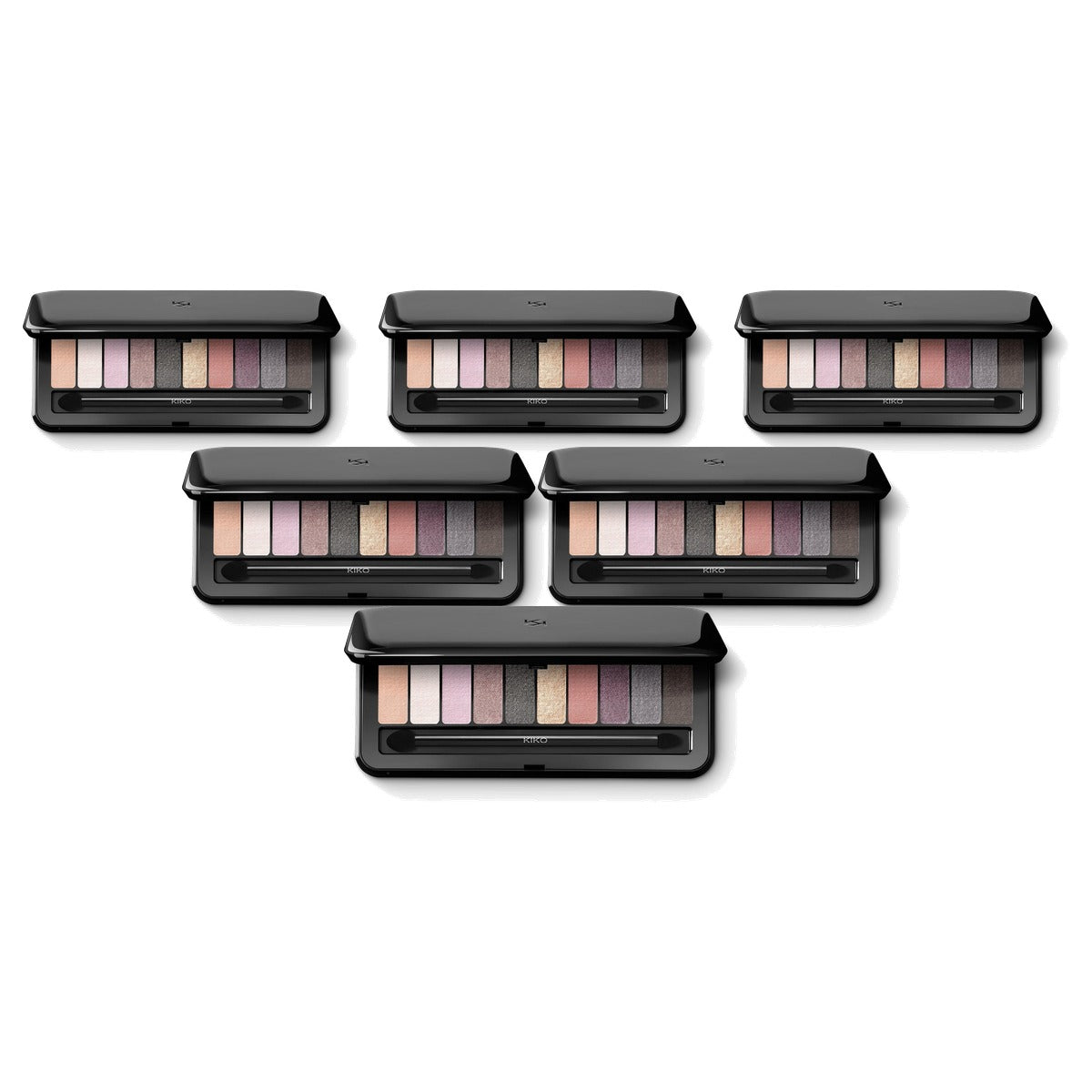 Kiko Milano Soft Nude Oogschaduwpalet Garden Rose - 6-pack