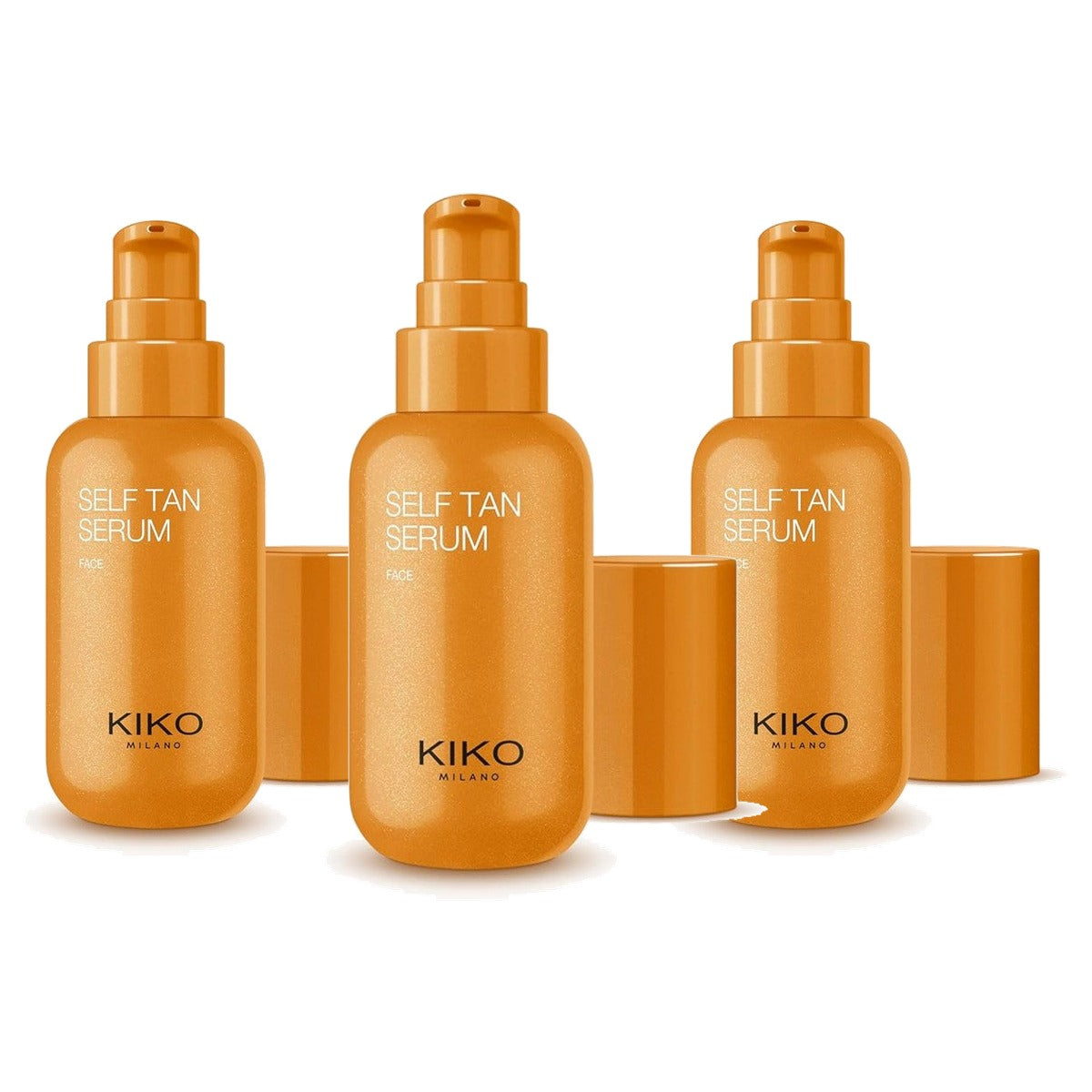 Kiko Milano Self Tan Serum Face Hydraterend Glow-Serum - 3-pack