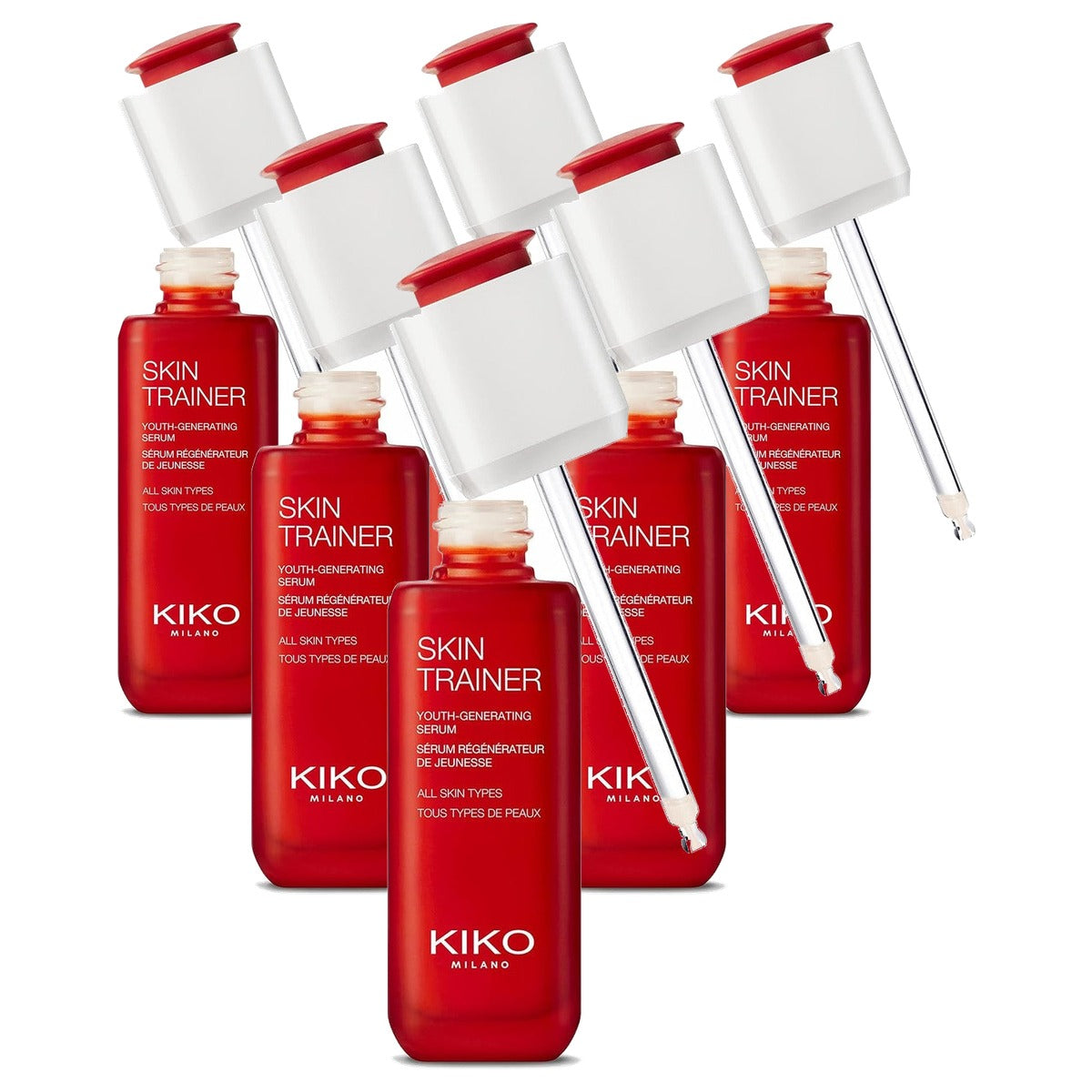 Kiko Milano Skin Trainer Serum - 6-pack