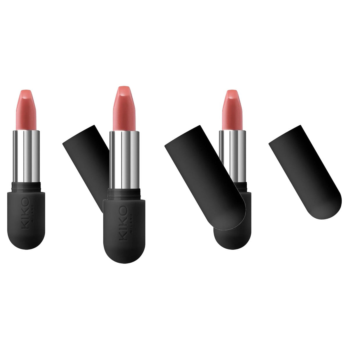 Kiko Milano Shapechanger Satin Lippenstift 5 - 3-pack