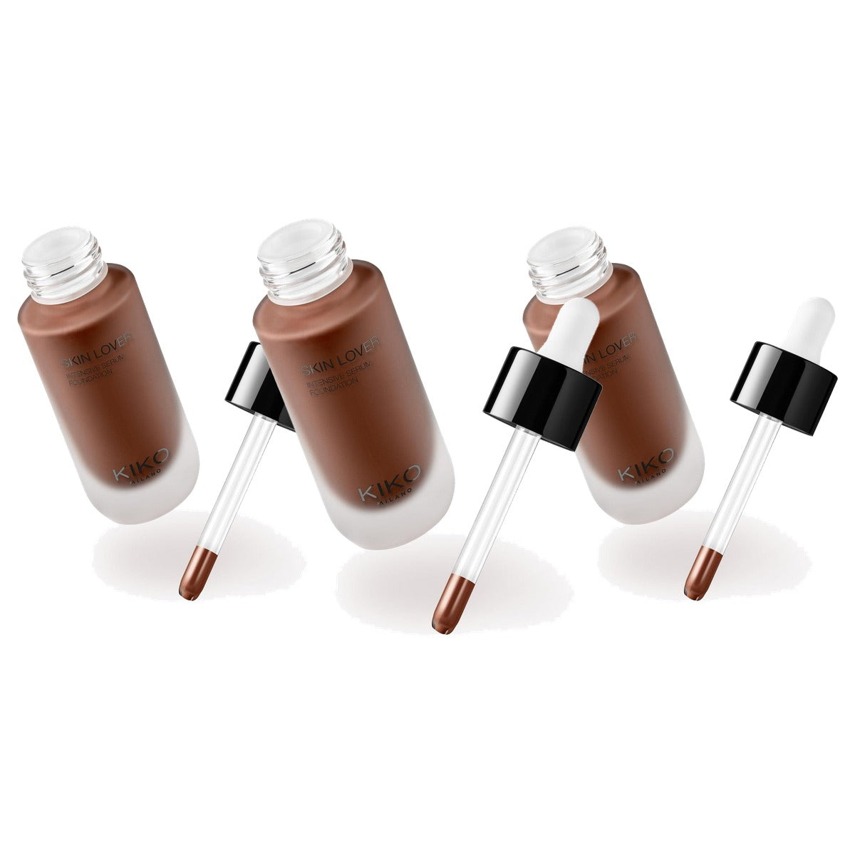 Kiko Milano Skin Lover Intensive Serum Foundation 9.5NR - 3-pack