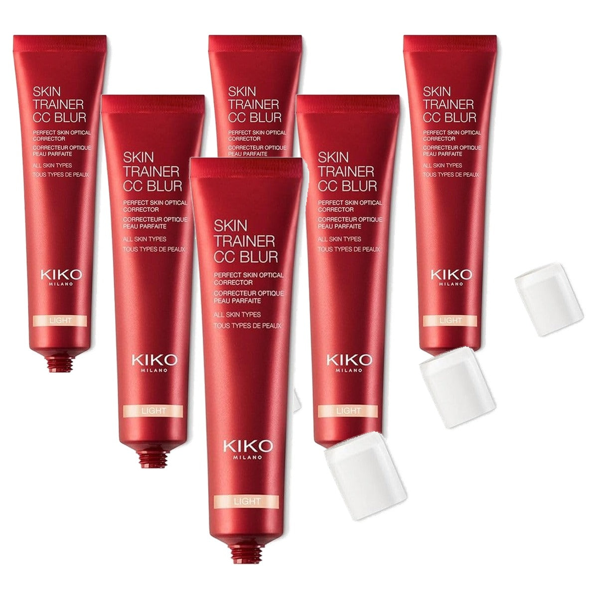 Kiko Milano Skin Trainer CC Blur Kleur 01 - 6-pack