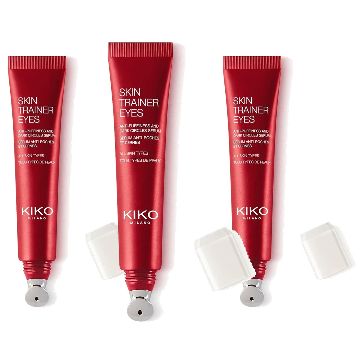 Kiko Milano Skin Trainer Eyes Serum tegen Donkere Kringen - 3-pack