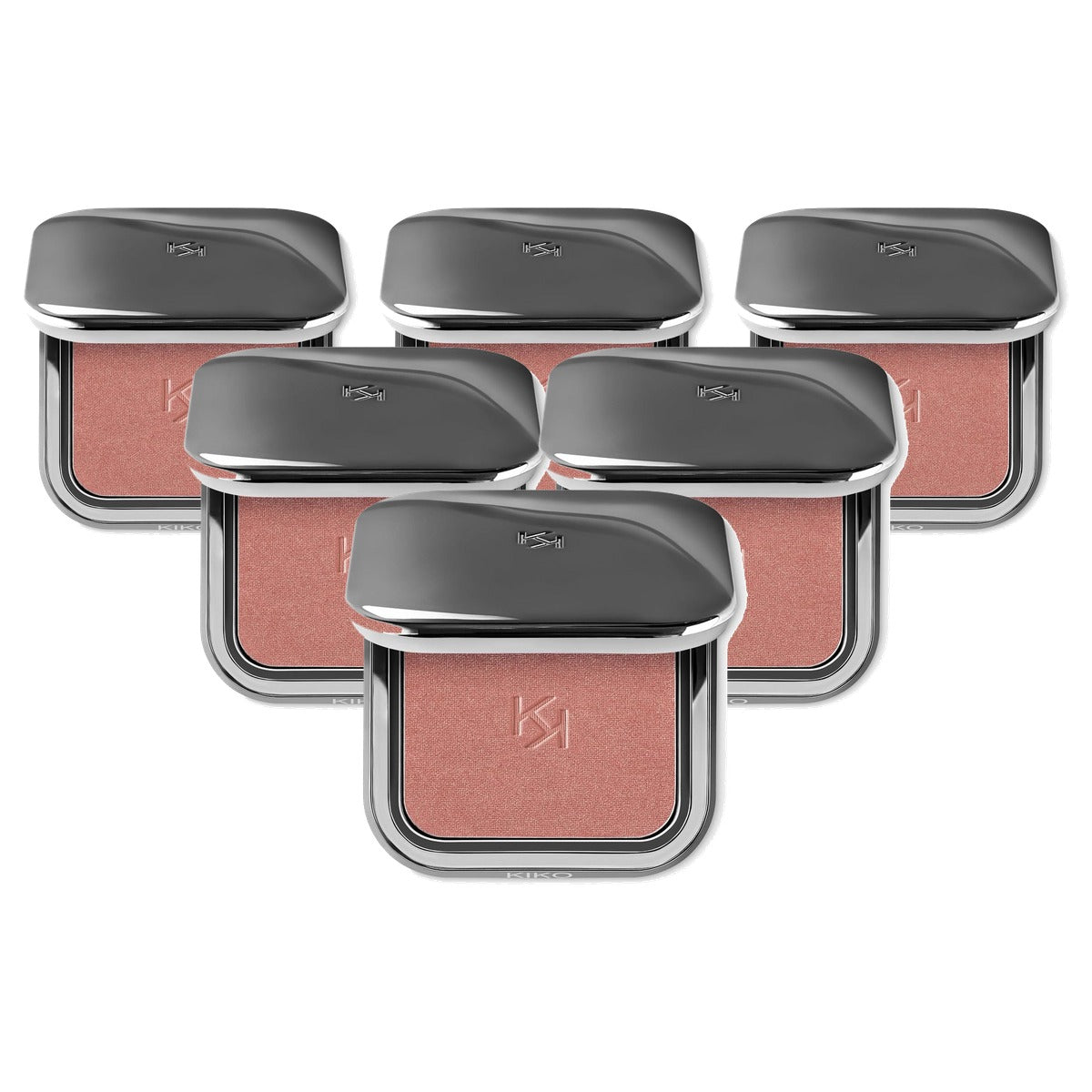 Kiko Milano Unlimited Blush Kleur 11 Bright Rose - 6-pack