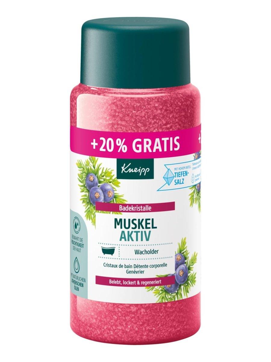 Kneipp Badkristallen Spier Actief XL – Badzout met Jeneverbes, Eucalyptus en Rozemarijn – Verwarmend – 720 g door Huishoudvoordeel nu bij Huishoudvoordeel