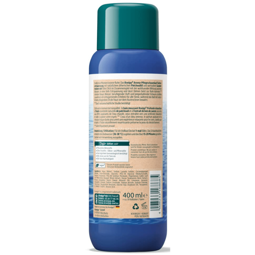 Kneipp Badschuim Diepe Ontspanning – 400 ml door Kneipp nu bij Huishoudvoordeel