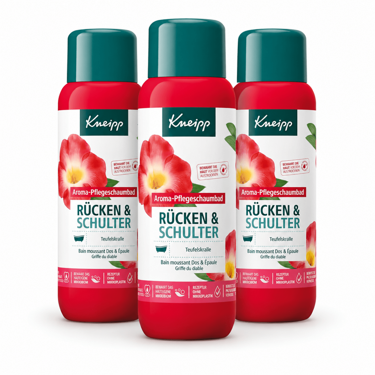 Kneipp Badschuim Rug & Schouder – 3x 400 ml door Kneipp nu bij Huishoudvoordeel