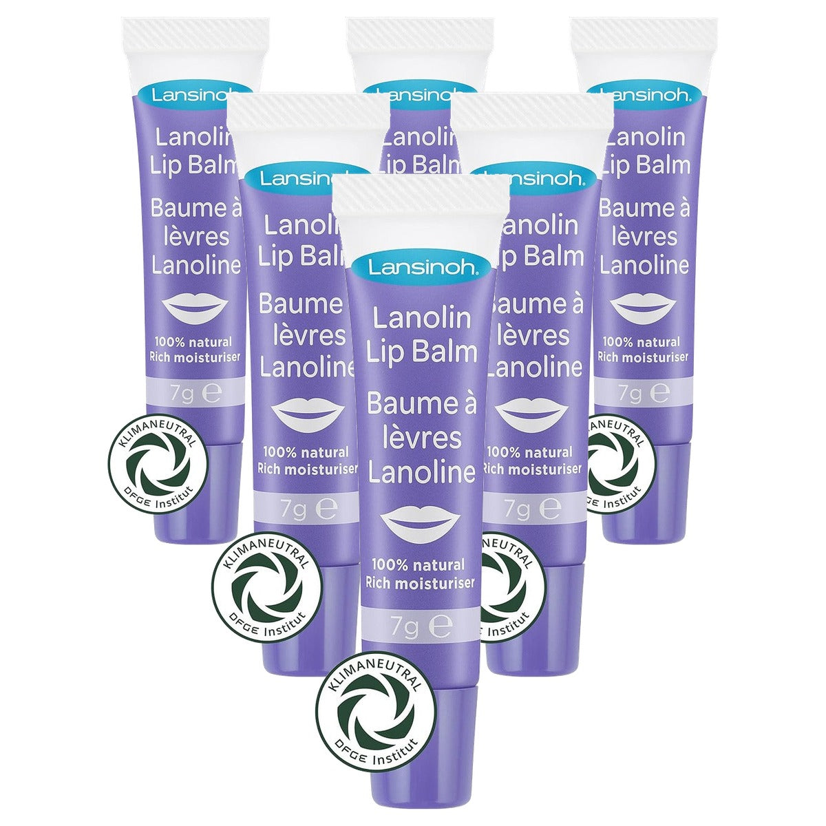 Lansinoh Lanoline Lippenbalsem 7 g - 6-pack