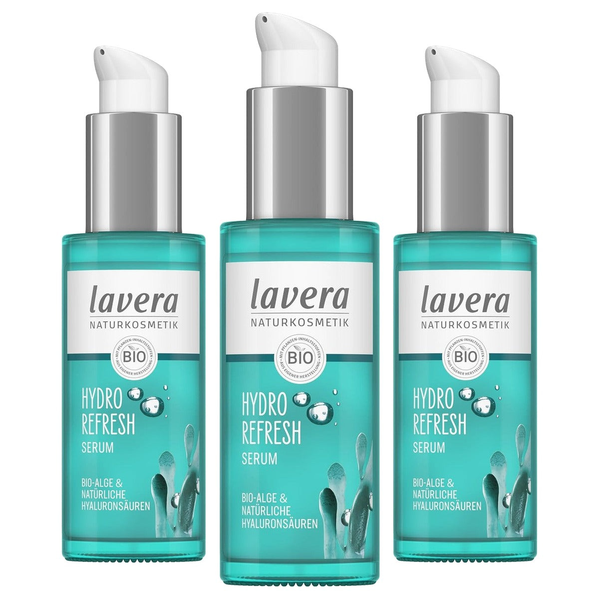 lavera Hydro Refresh Serum 3 x 30 ml - Voordeelverpakking