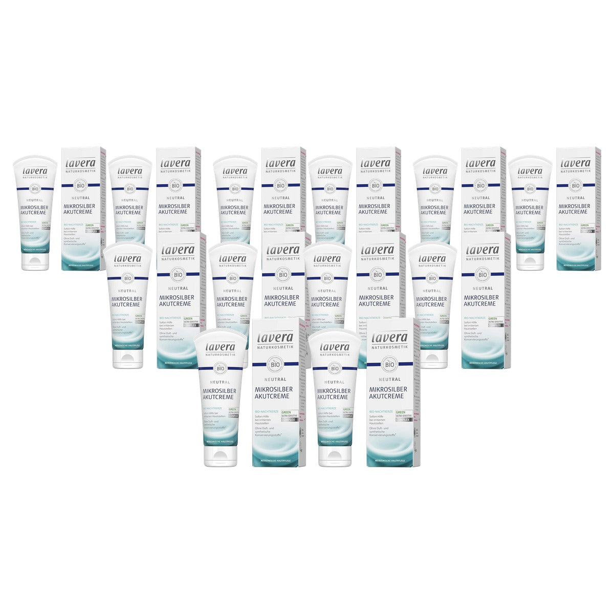 lavera Neutrale acute crème met microzilver - 6-pack