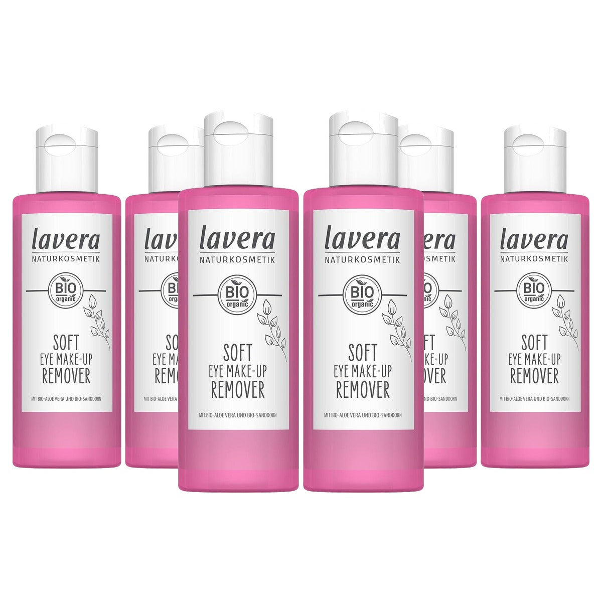 lavera Soft Eye Make-up Remover 3 x 100 ml - Voordeelverpakking