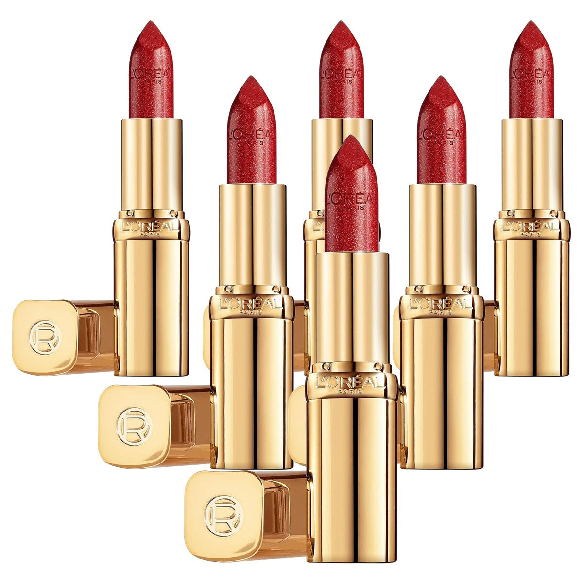 L'Oréal Paris Color Riche Satin Lippenstift 1 exemplaar - 6-pack