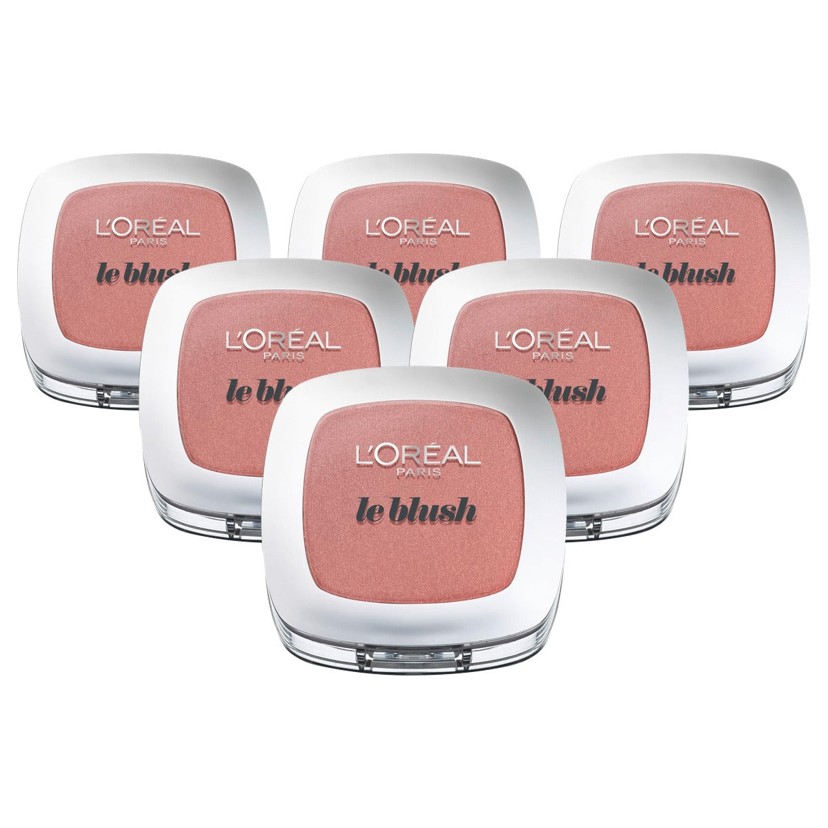 L'Oréal Paris Perfect Match Le Blush 6 x 30 g - Voordeelverpakking