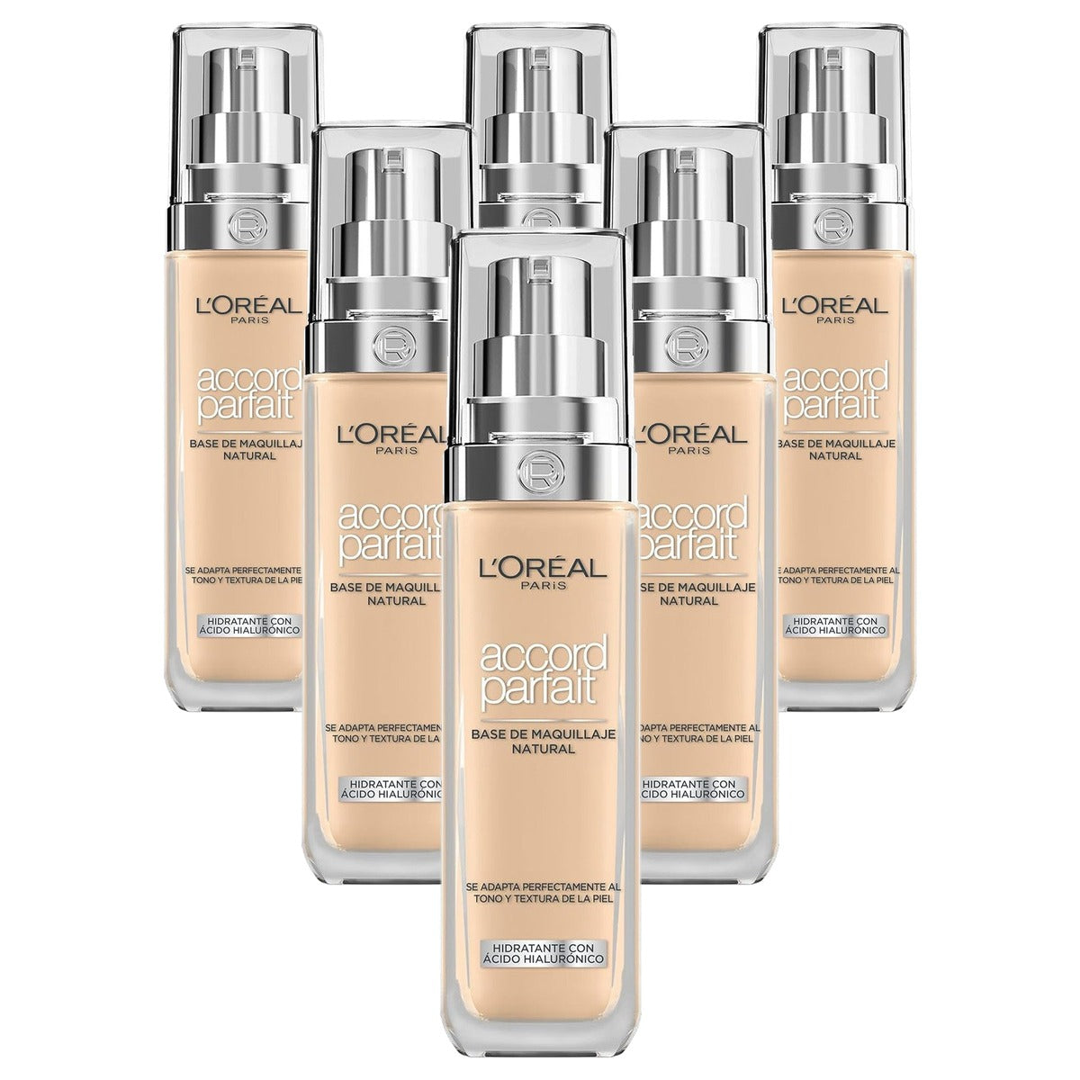 L'Oreal Paris Perfect Match vloeibare foundation - 6-pack
