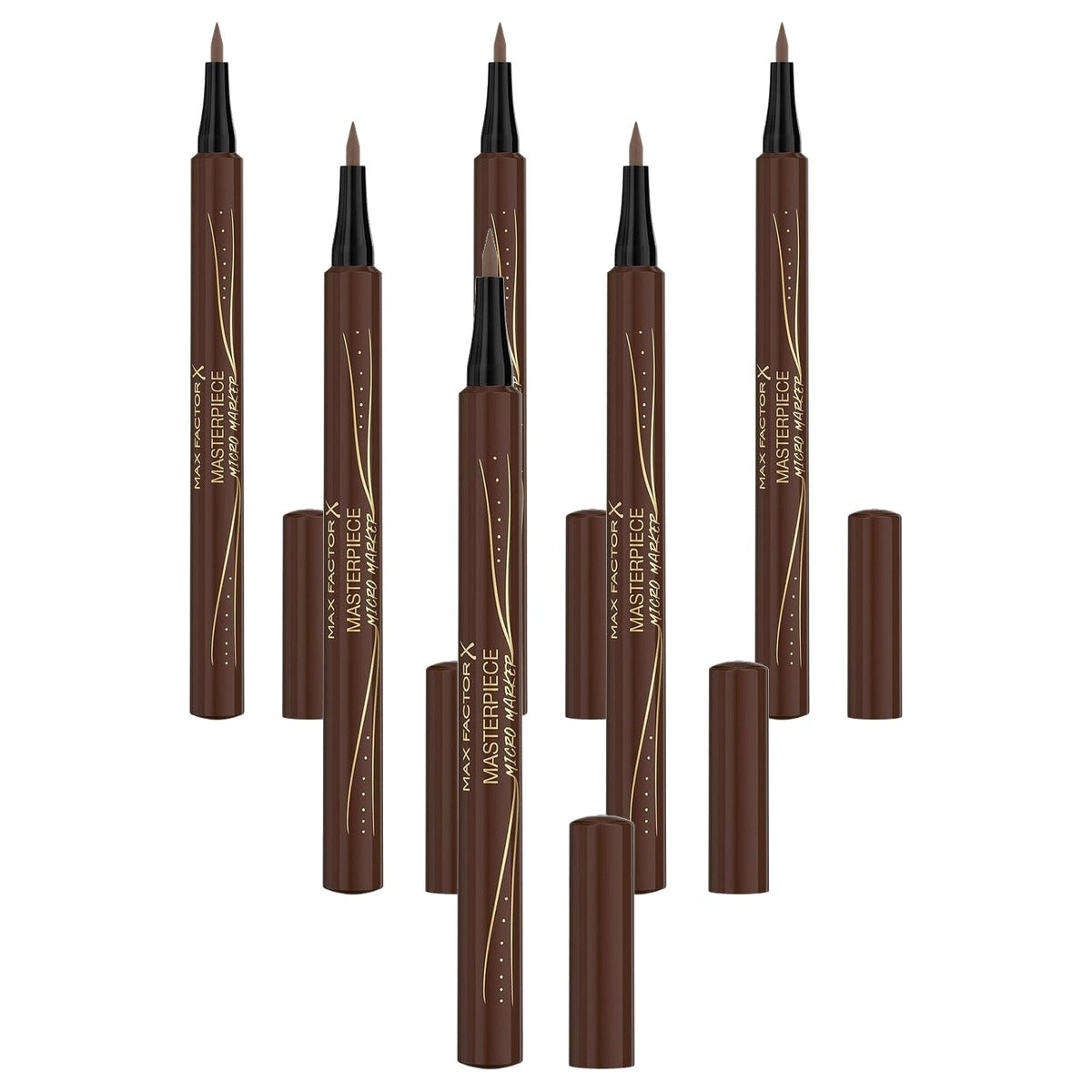 Max Factor Masterpiece Micro Marker 050 Ash Brown - 6 stuks