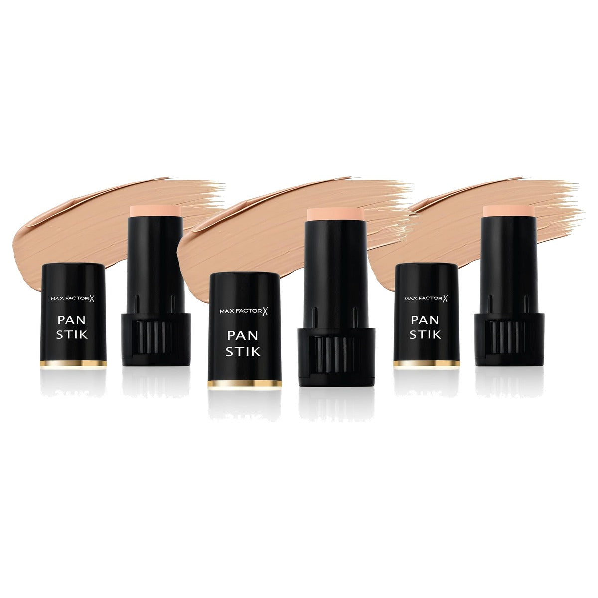 Max Factor Pan Stick 96 Bisque Ivory - 3 stuks