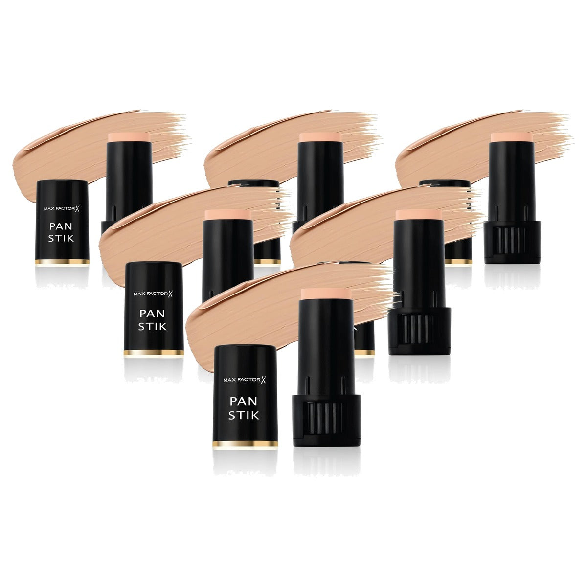 Max Factor Pan Stick 96 Bisque Ivory - 6 stuks