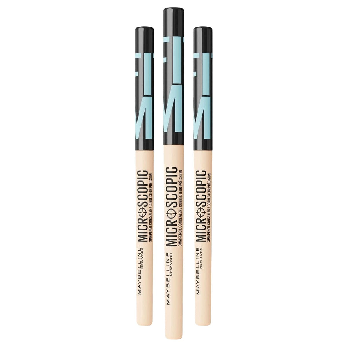 MAYBELLINE Microscopische 3 mm potlood concealer 03 porselein - 3 stuks