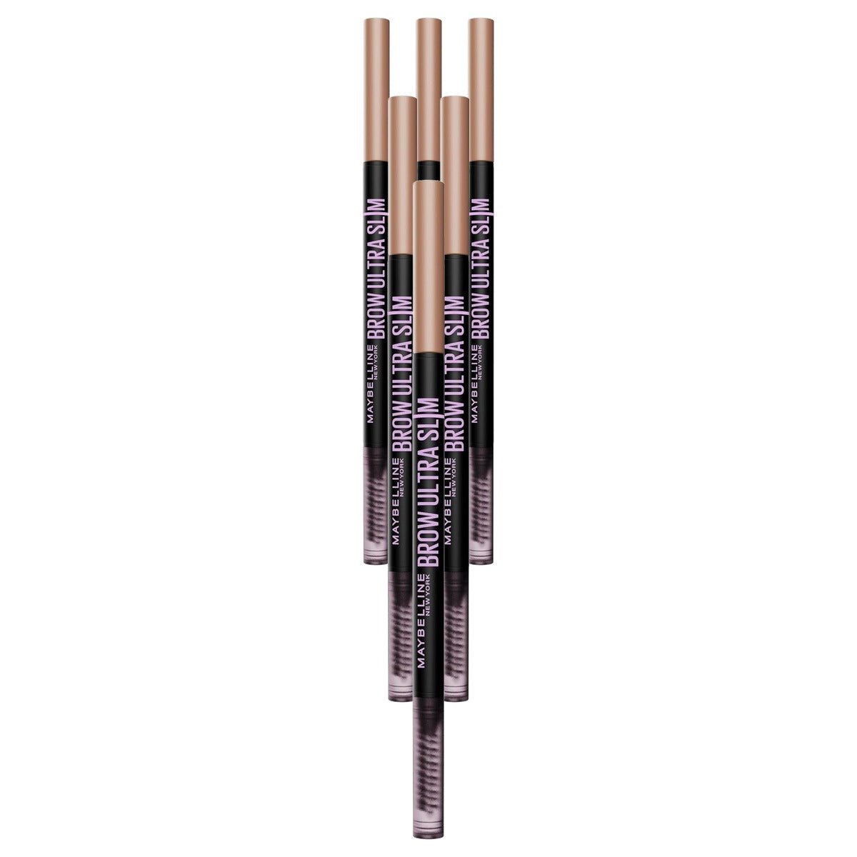 MAYBELLINE Brow Ultra Slim Liner nr. 1,5 taupe 1 x - 6 stuks