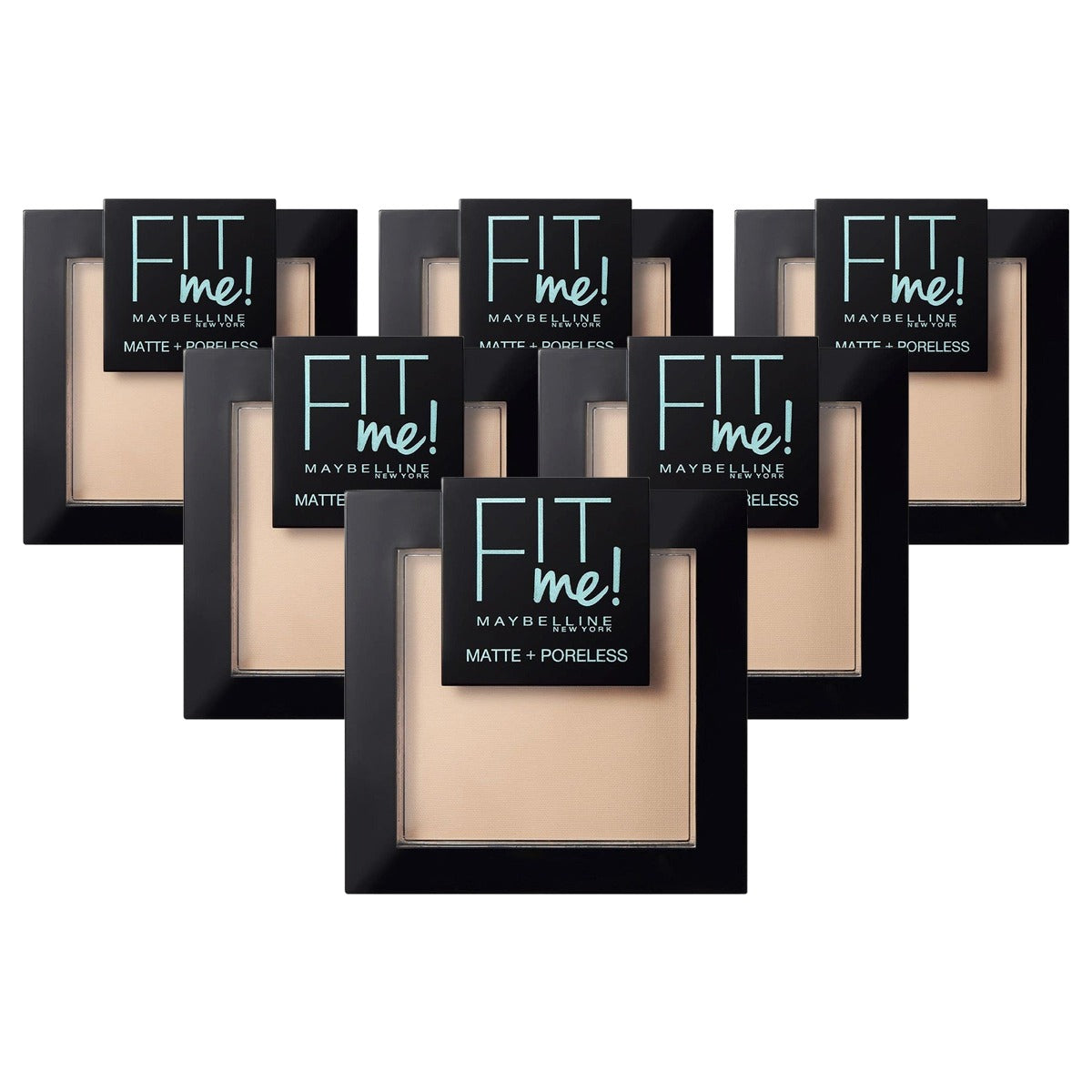 MAYBELLINE FitMe Matte en Poreless Powder 115 ivoor 9 gram - 6 stuks