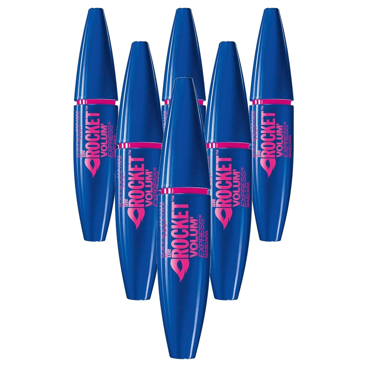 MAYBELLINE Jade Colossal Volume express mascara 1 stuks. very black – 6 stuks