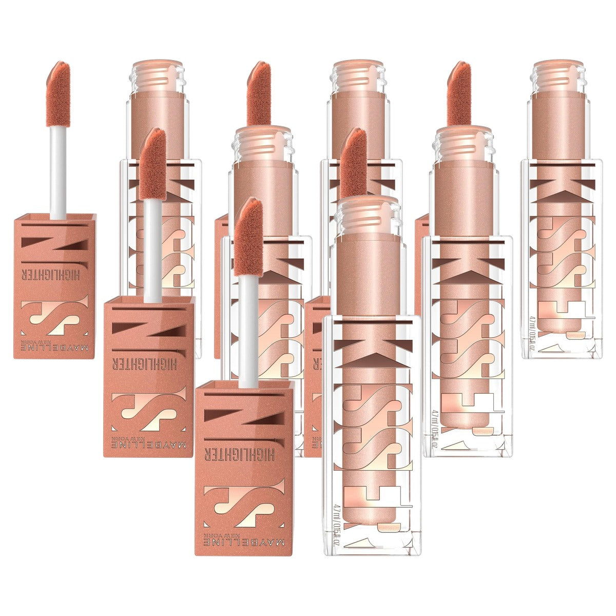 MAYBELLINE Sunkisser Highlighter 20 Kiss Of Shimmer 5,4 ml - 6 stuks