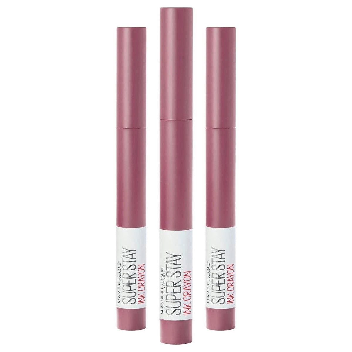 MAYBELLINE Super Stay Ink Crayon nr. 25 Stay Exceptional 1,5 g - 3 stuks