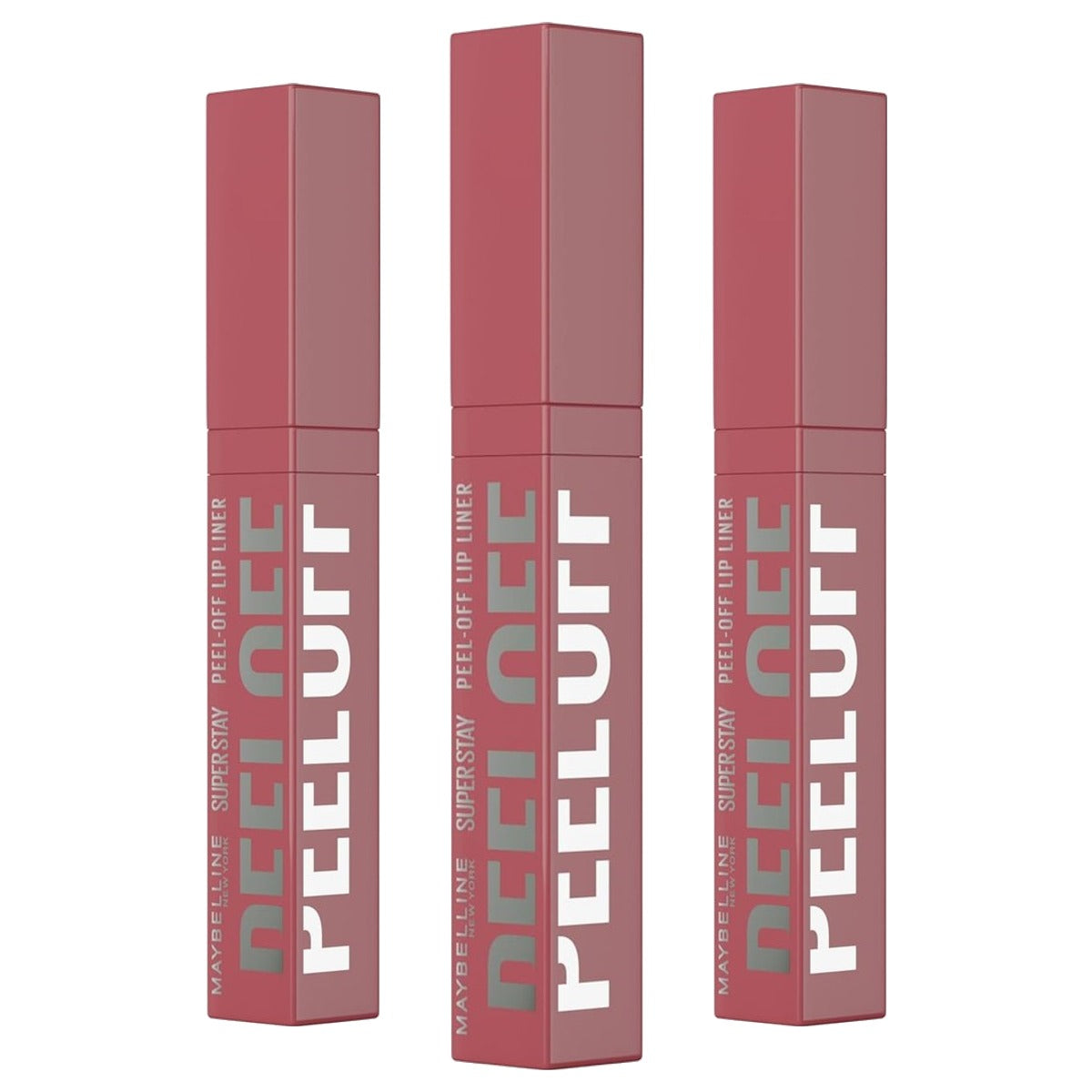 MAYBELLINE Super Stay Peel-Off Lip Liner 002 Haze - 3 stuks