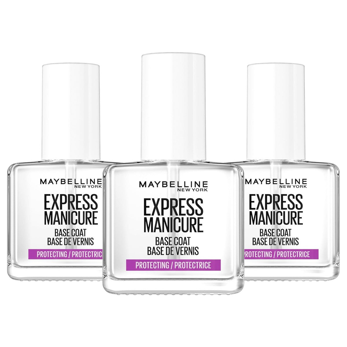 MAYBELLINE Super Stay Strength & Protecting Base Coat 12 ml - 3 stuks