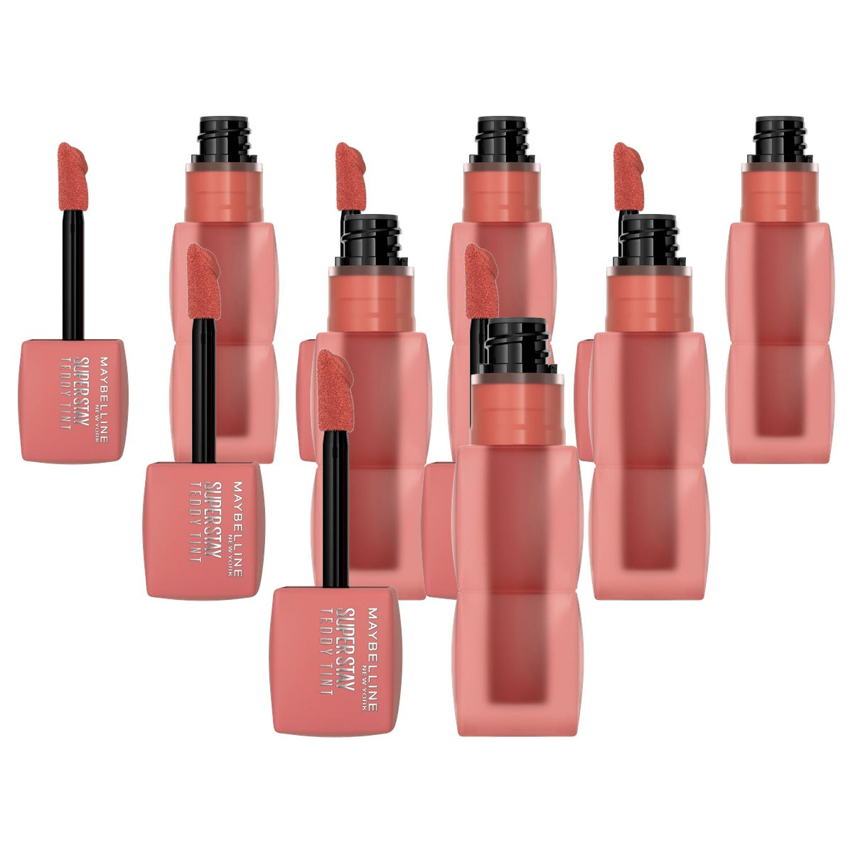 MAYBELLINE Superstay Teddy Tint Lippenstift 15 Skinnydip 5 ml - 6 stuks