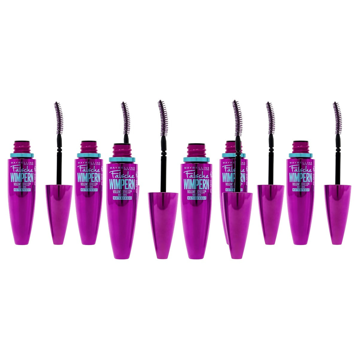 MAYBELLINE Volum' Express Mascara Very Black 2 x 11 ml - 3 stuks
