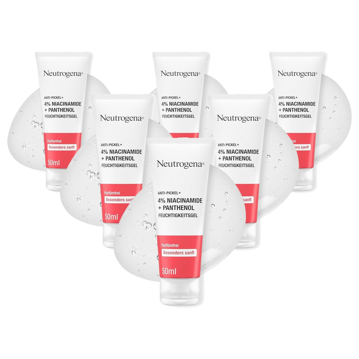 Neutrogena Anti-puistjes + vochtgel 6 x 50 ml - Voordeelverpakking