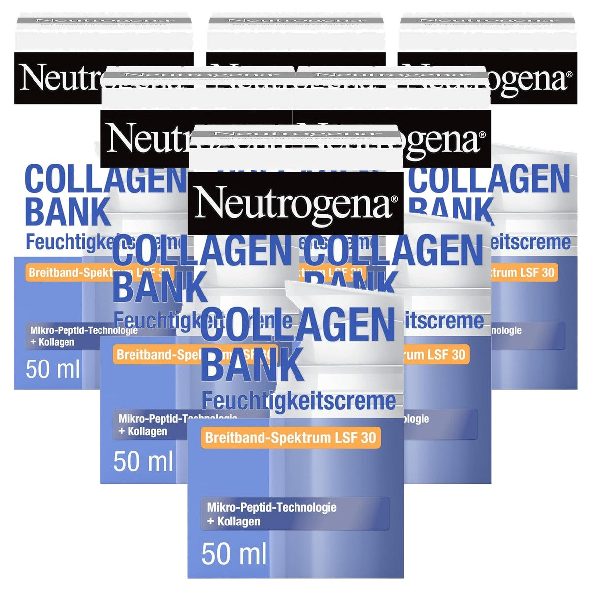 Neutrogena Collagen Bank crème SPF 30 6 x 50 ml - Voordeelverpakking