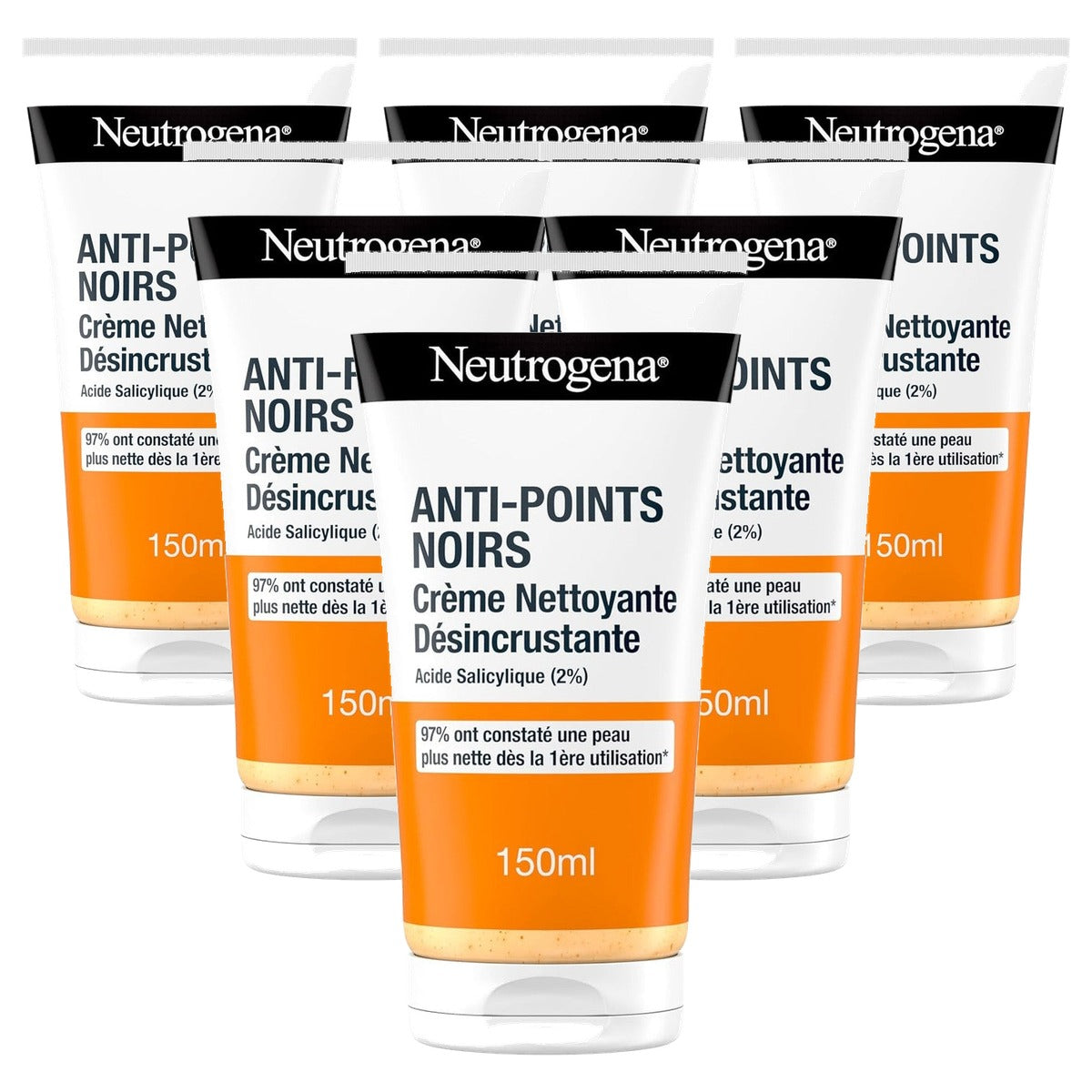 Neutrogena Reinigingscrème tegen mee-eters 6 x 150 ml - Voordeelverpakking