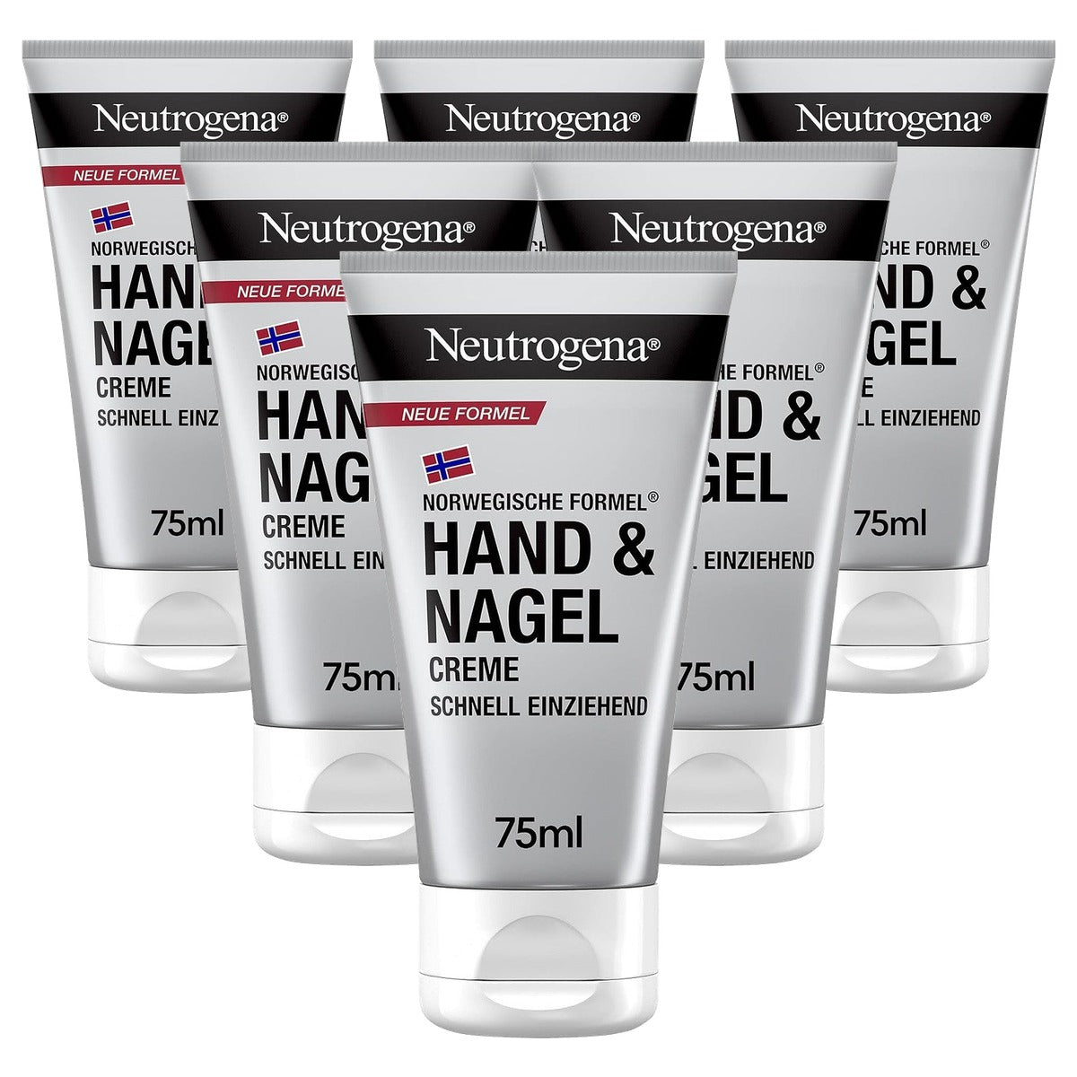 Neutrogena Snel intrekkende handcrème 6 x 50 ml - Voordeelverpakking