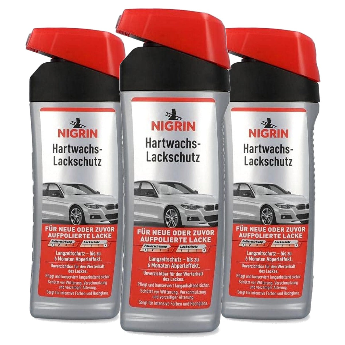 NIGRIN 72952 hardwax lakbescherming 3 x 500 ml - Voordeelverpakking