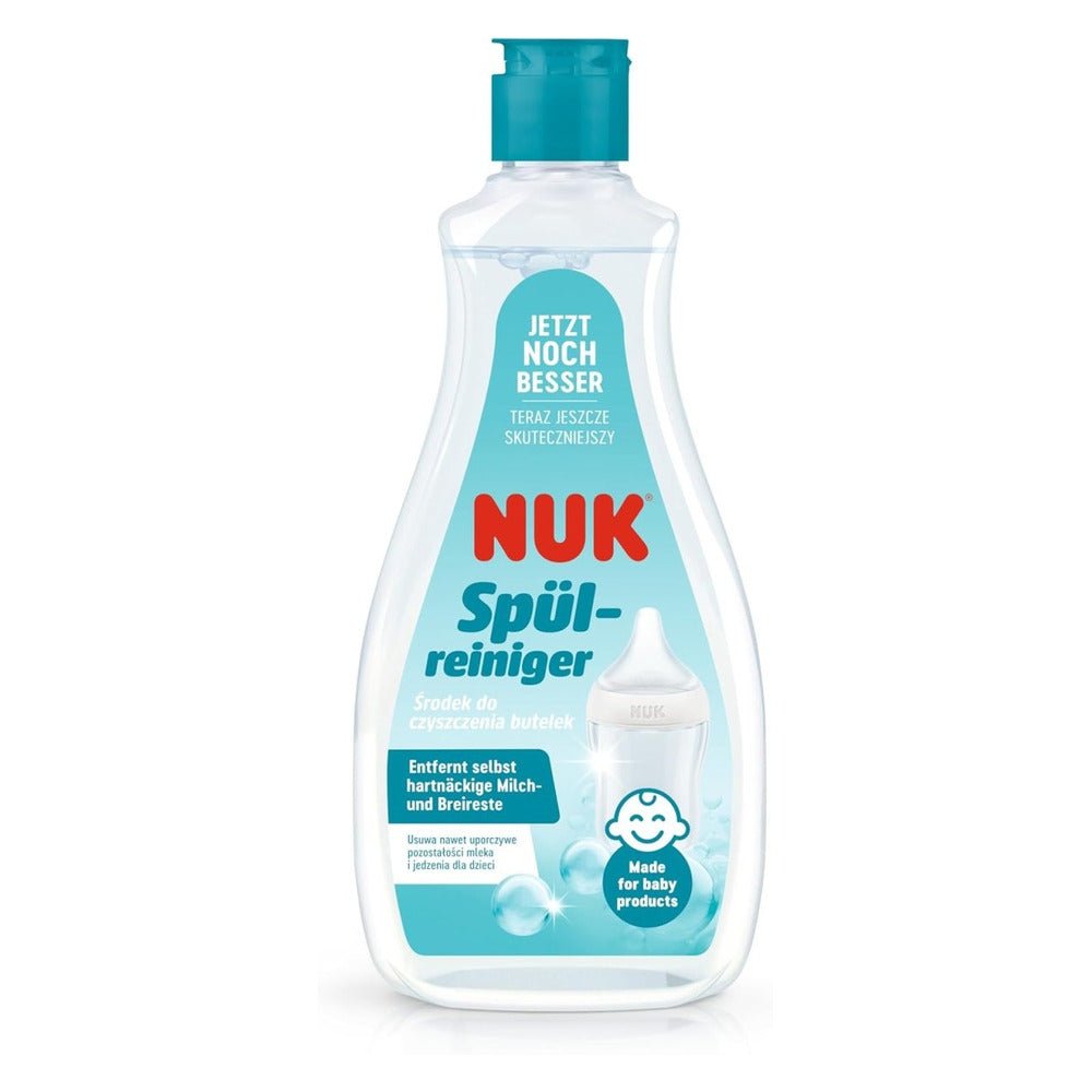 NUK Baby Flessenreiniger – 500 ml Afwasmiddel voor Babyflessen, Spenen en Accessoires – Geurvrij, pH - neutraal en Recyclebare Fles door Huishoudvoordeel nu bij Huishoudvoordeel