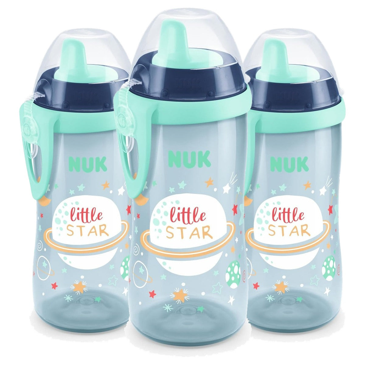 NUK Kiddy Cup Night drinkbeker 12+ maanden 3 x 300 ml - Voordeelverpakking