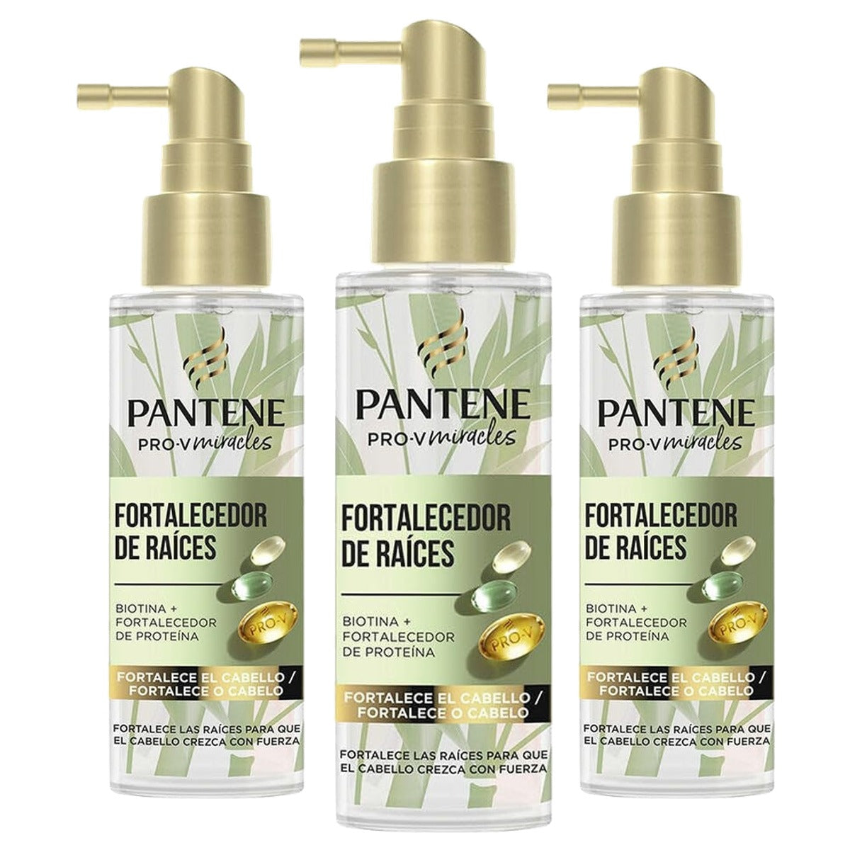 Pantene Pro-V Miracles Wortelversterker 3 x 100 ml - Voordeelverpakking