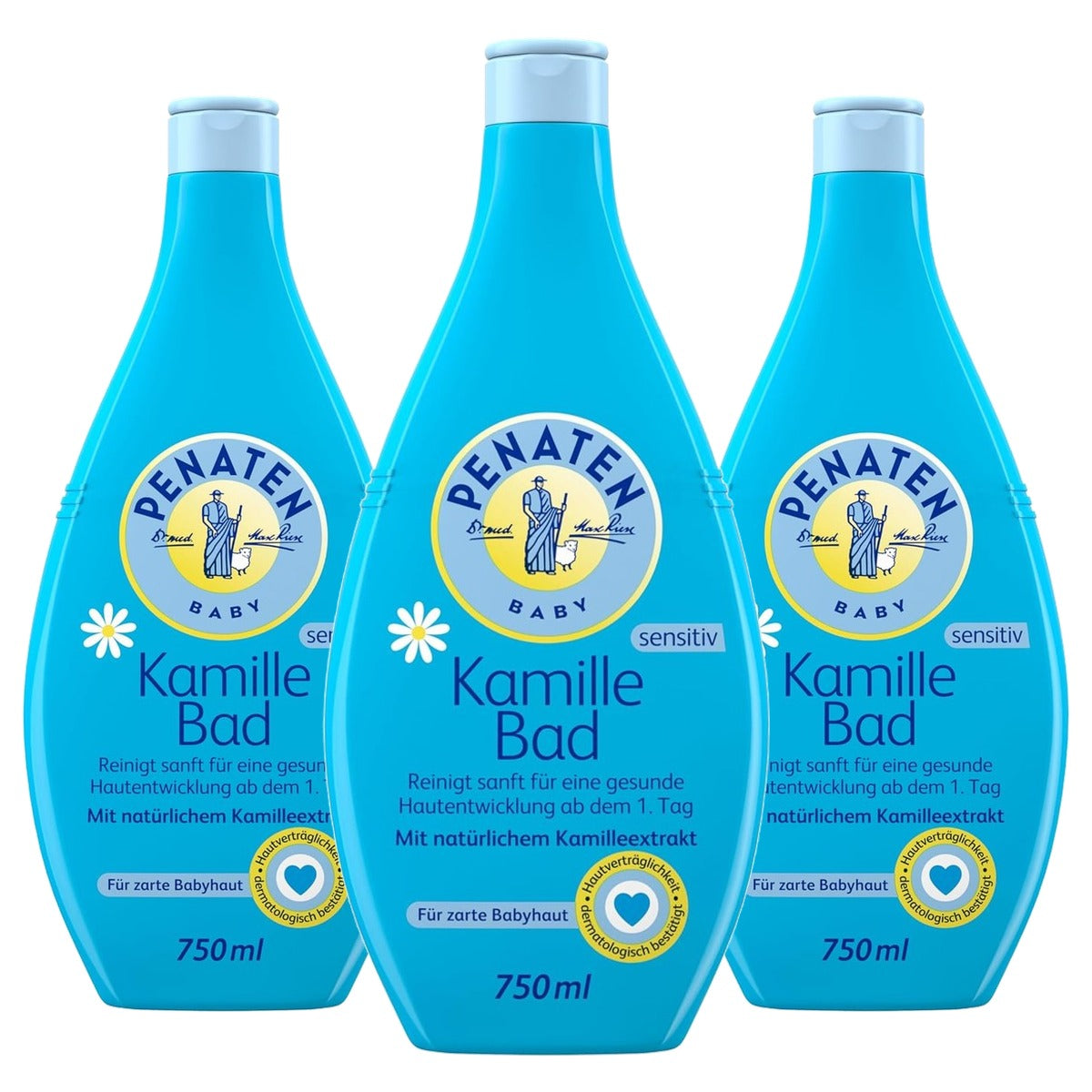 Penaten Kamille Bad 3 x 750 ml - Voordeelverpakking