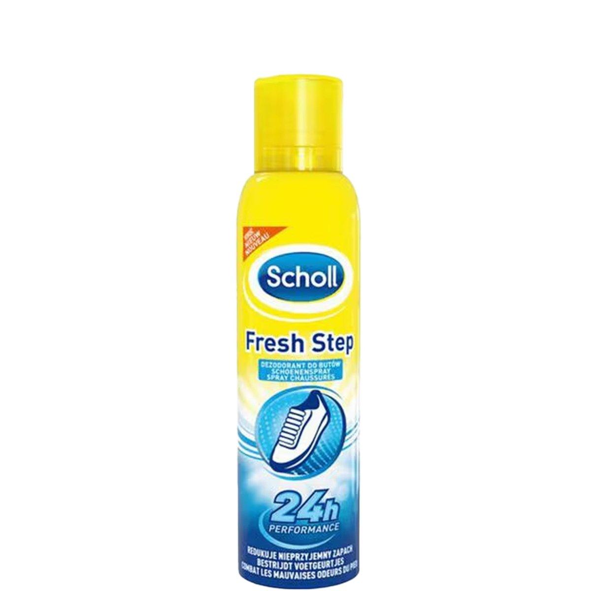 Scholl Fresh Step Schoen Deodorant Spray 150 ml door Huishoudvoordeel nu bij Huishoudvoordeel