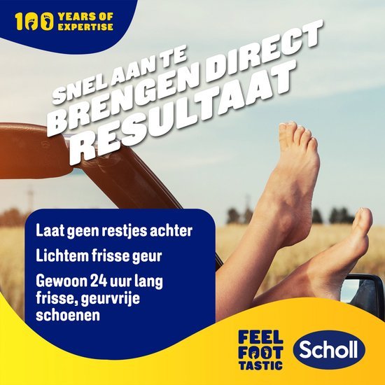 Scholl Fresh Step Voetdeodorant Spray – 6 x 150 ml - Voordeelverpakking door Huishoudvoordeel nu bij Huishoudvoordeel